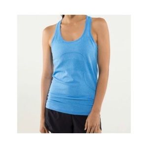 LuluLemon Blue Swiftly Tech Tank Top